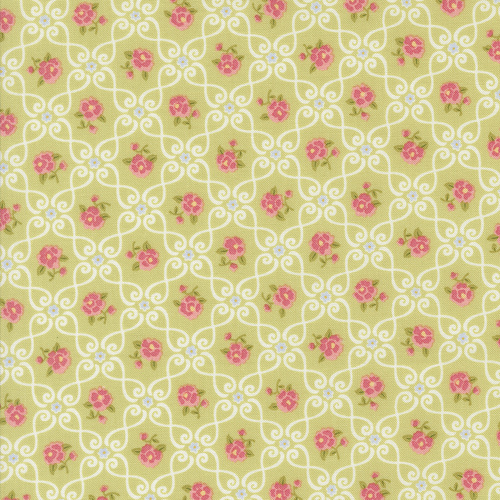 Memory Lane Leaf 18782 17 Small Floral Quilting Fabric