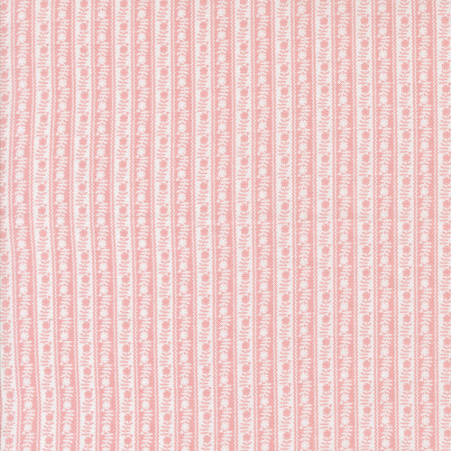Memory Lane Pink 18785 14 Ric Rac Stripe Quilting Fabric