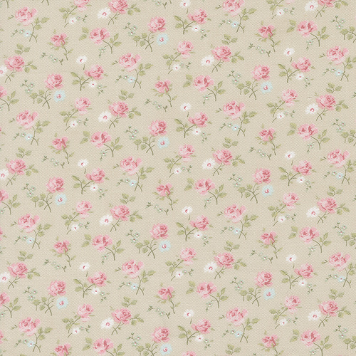 Abide Stone 18791 17 Field Small Floral Patchwork Fabric