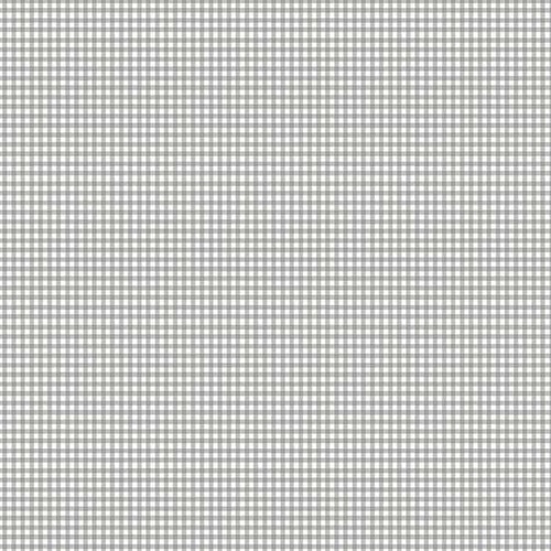 Little Ones M188S Gingham Grey Patchwork Fabric