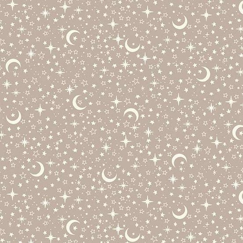 Little Ones M195S Stars Grey Patchwork Fabric
