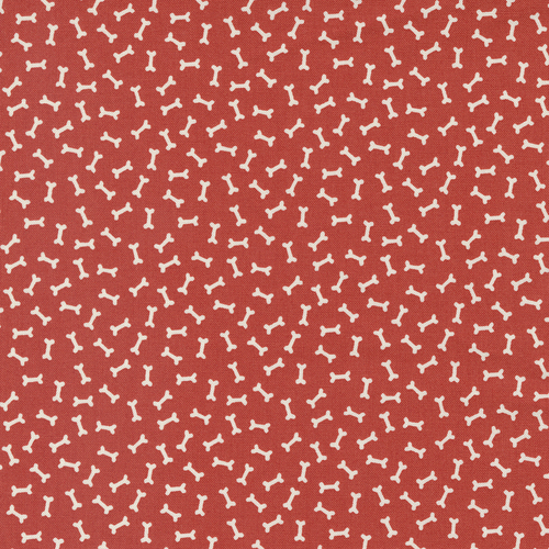 Dog Daze Red Bone 20844 17 Quilting Fabric 