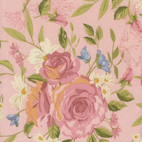 My Secret Garden Grandma's Rose Garden Floral Petal 20980 23 Quilting Fabric