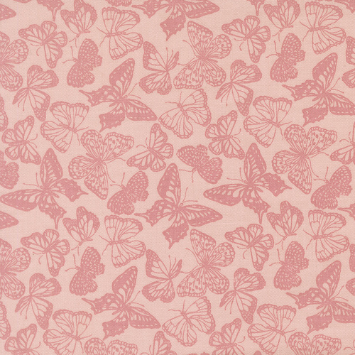 My Secret Garden Flitter Flutter Novelty Butterflies Petal 20984 36 Quilting Fabric