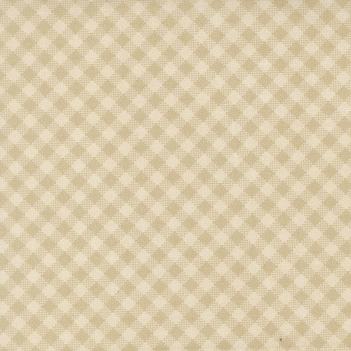 My Secret Garden Garden Gingham Cloud Natural 20987 11 Quilting Fabric