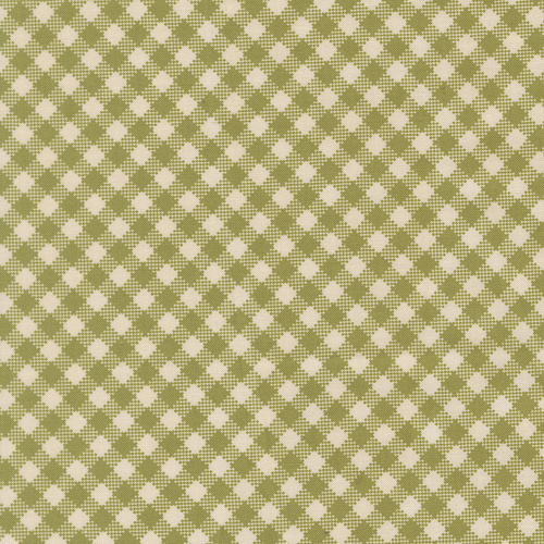 My Secret Garden Garden Gingham Grass 20987 18 Quilting Fabric