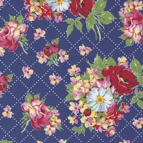 Picture Perfect Navy M2180218 Quilting Fabric