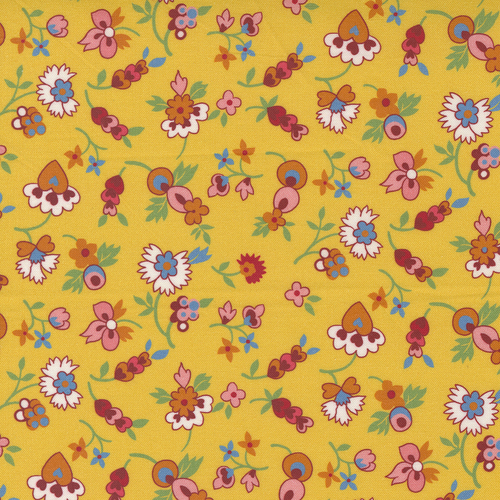 Picture Perfect Yellow M2180314 Quilting Fabric