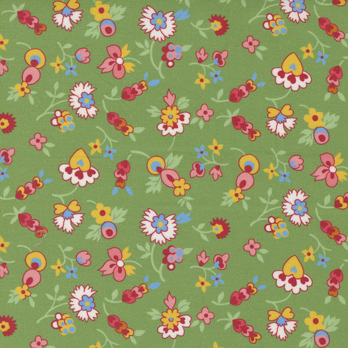 Picture Perfect Green M2180315 Quilting Fabric