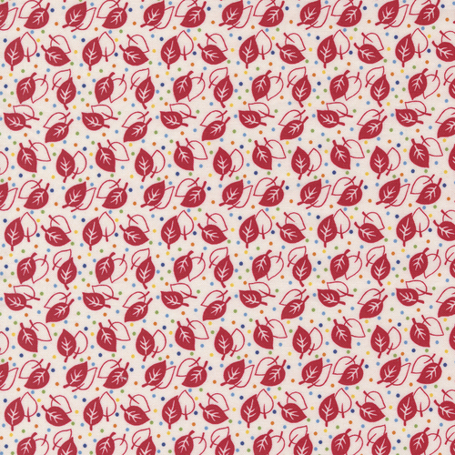 Picture Perfect Ivory Red M2180611 Quilting Fabric