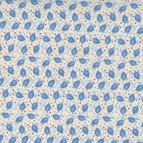 Picture Perfect Ivory Blue M2180621 Quilting Fabric