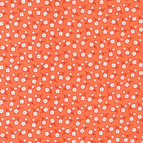 Zinnia Clementine 24134 17 Quilting Fabric