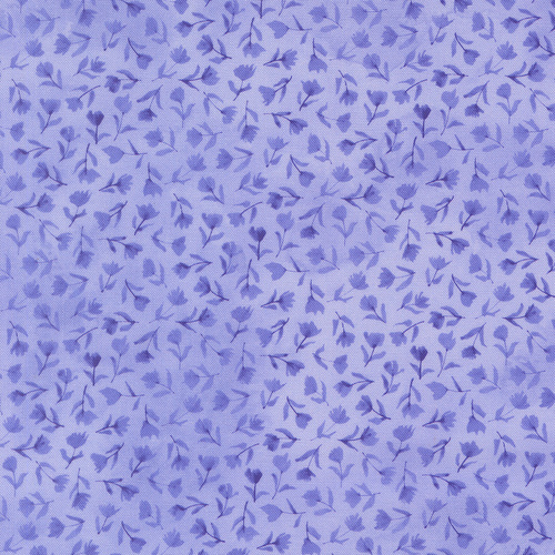 Delphinium Bluebell 24654 13 Sea Pink Small Floral Quilting Fabric