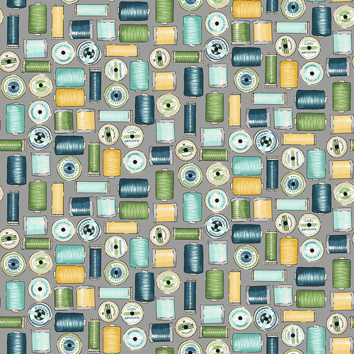 Sewing Room M2505B Cotton Reels Blue