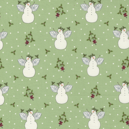 I Believe in Angels Mistletoe M3000 13 Patchwork Fabric