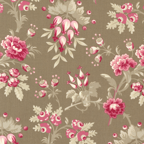 Sugarberry Garden Florals Weathered Teak 3020 13