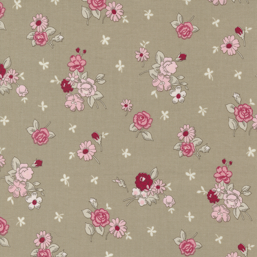 Sugarberry Berry Blooms Florals Weathered Teak 3021 14