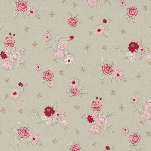 Sugarberry Berry Blooms Florals Flax 3021 17