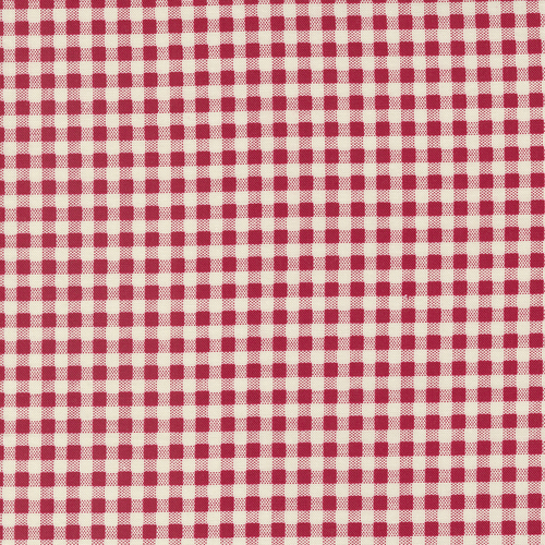 Sugarberry Cube Check Porcelain Cherry 3026 11