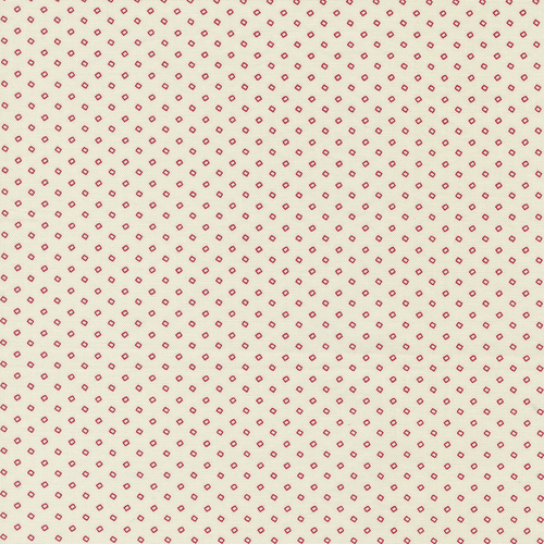 Sugarberry Crystals Blenders Small Square Dot Porcelain Cherry 3027 11