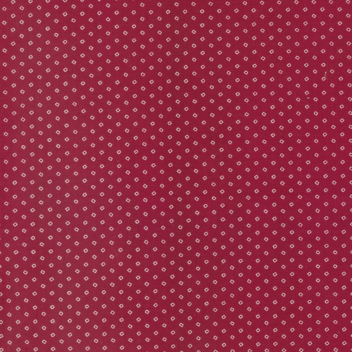 Sugarberry Crystals Blenders Small Square Dot Cherry 3027 16