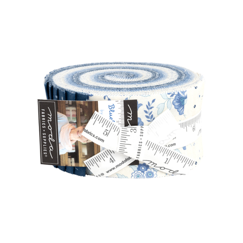 Blueberry Delight Jelly Roll M3030JR Moda Pre-cut 40 X 2 1/2" Strips Pre release 