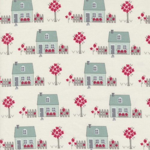 My Summer House Cream 3040 12 Quilting Fabric