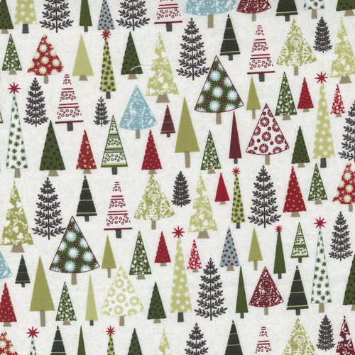 Peppermint Bark Marshmallow 30692 11 Patchwork Fabric