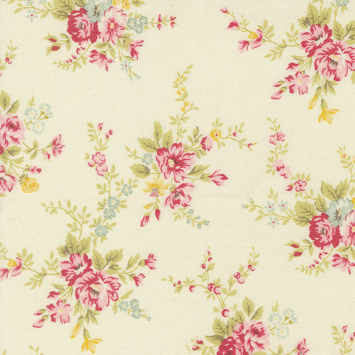 Lyda Rose Porcelain Main Floral 3070 11 Quilting Fabric