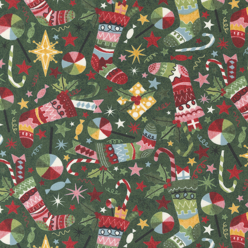 Jolly Good Evergreen 30721 13 Quilting Fabric