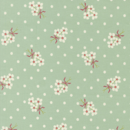 Lyda Rose Sky Bouquets Florals Dot 3072 21 Quilting Fabric