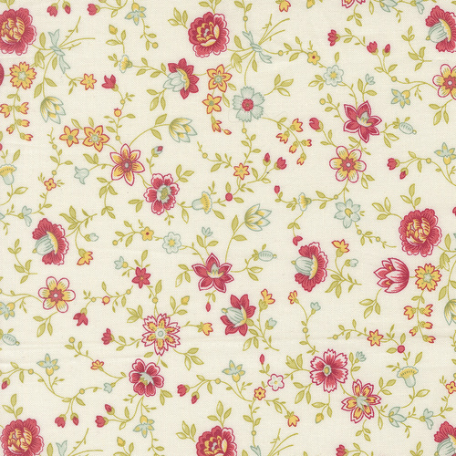 Lyda Rose Porcelain Flower Vines Florals 3073 11 Quilting Fabric