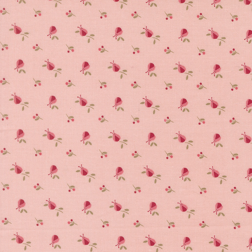 Lyda Rose Pink Ladybugs Novelty 3075 18 Quilting Fabric