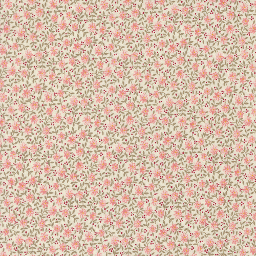 Lyda Rose Porcelain Pink Wild Rose Florals 3076 11 Quilting Fabric