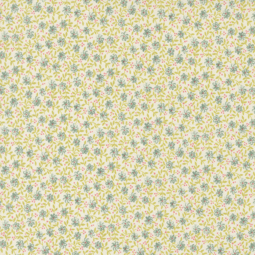 Lyda Rose Porcelain Sky Wild Rose Florals 3076 21 Quilting Fabric