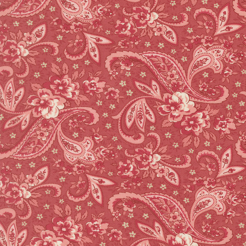 Petals And Polka Dots Tea Rose 3081 17 Pretty Paisley Quilting Fabric