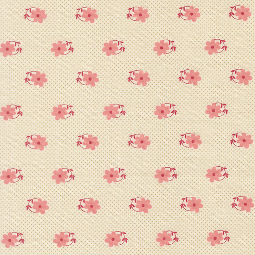 Petals And Polka Dots Lace 3083 11 Pinwheels Florals Dots Quilting Fabric
