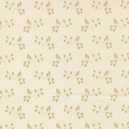 Petals And Polka Dots Lace Line 3085 23 Rose Hip Florals Quilting Fabric