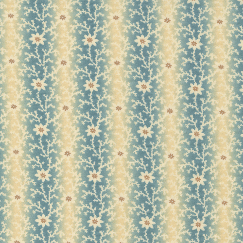 Kates Garden Gate Aqua M3164316 Quilting Fabric