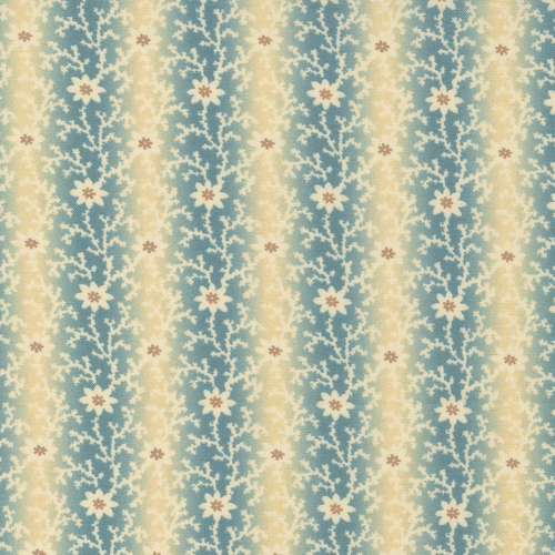 Kates Garden Gate Aqua M3164316 Quilting Fabric
