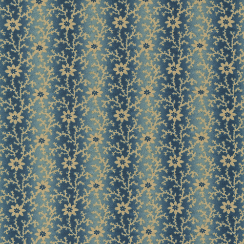 Kates Garden Gate Teal M3164317 Quilting Fabric