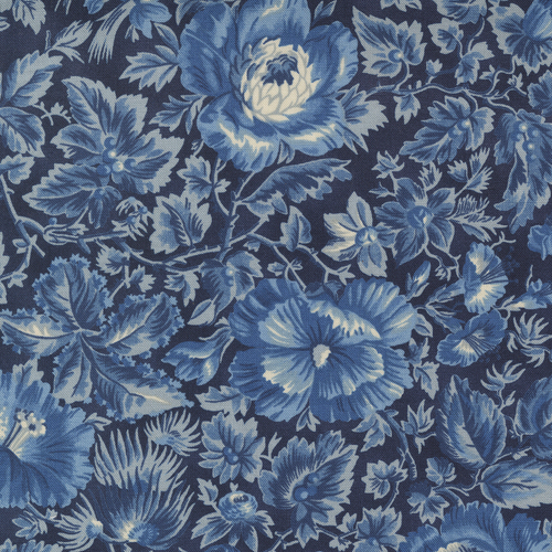 Amelias Blues Midnight Blue 31650 17 Quilting Fabric
