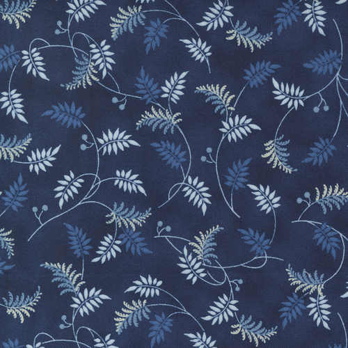 Amelias Blues Midnight Blue 31651 12 Quilting Fabric