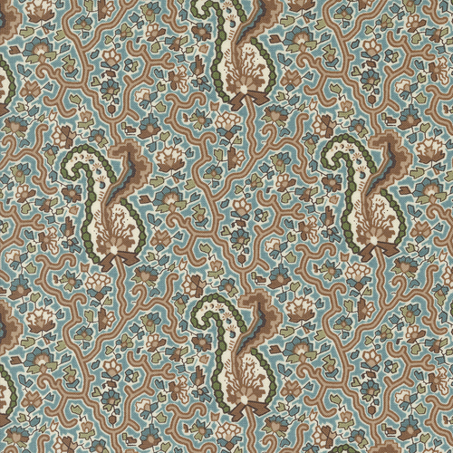 Dinahs Delight Robins Egg 31671 13 Patchwork Fabric