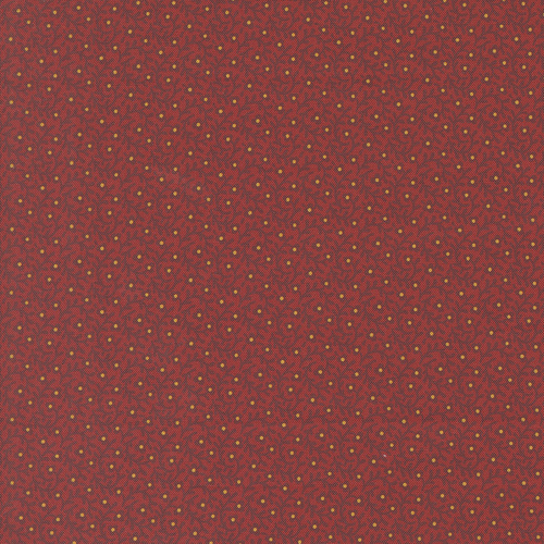 Sallys Stitches Turkey Red 31714 11 Creeping Thyme Blenders Small Floral Vines Patchwork Fabric