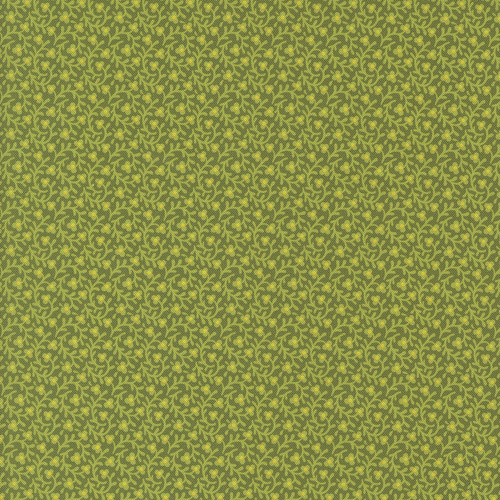 Sallys Stitches New Leaf 31714 19 Creeping Thyme Blenders Small Floral Vines Patchwork Fabric