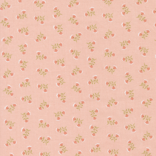 Sunbonnet Pink 31763 15 Tossed Petals Ditsy Quilting Fabric