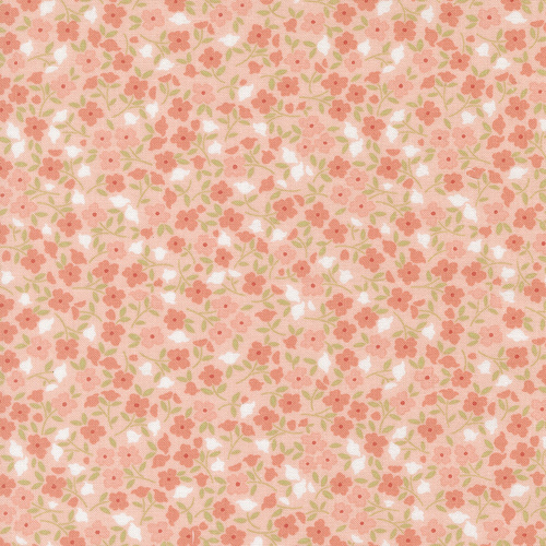 Sunbonnet Pink 31766 15 Wild Blooms Small Floral Quilting Fabric