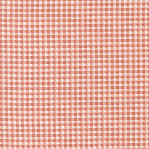 Sunbonnet Coral 31769 32 Mini Gingham Checks & Plaids Quilting Fabric