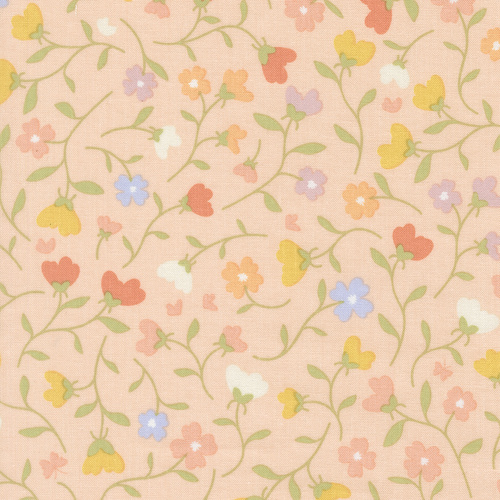 Pastel Prairie Petal 31780 18 Meadow Small Floral Patchwork Fabric